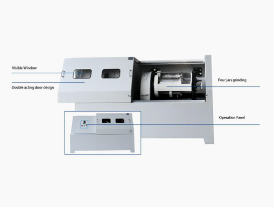 Horizontal Planetary Ball Mill (Heavy Type)